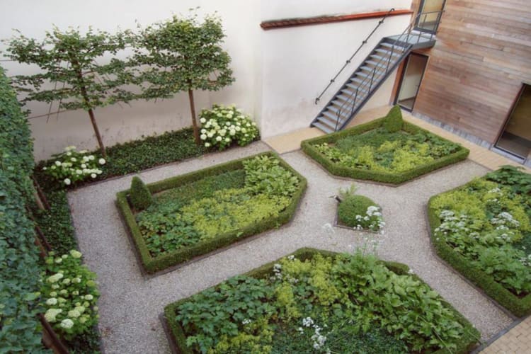 Garden area